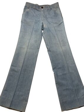 Vintage Levi’s Orange Tab Sta-Prest Flare Jeans 70s High Rise 32x32